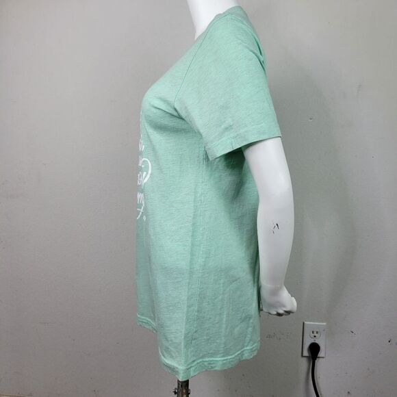 Bella Canvas Pale Mint Green Short Sleeve T-Shirt - Picture 5 of 7